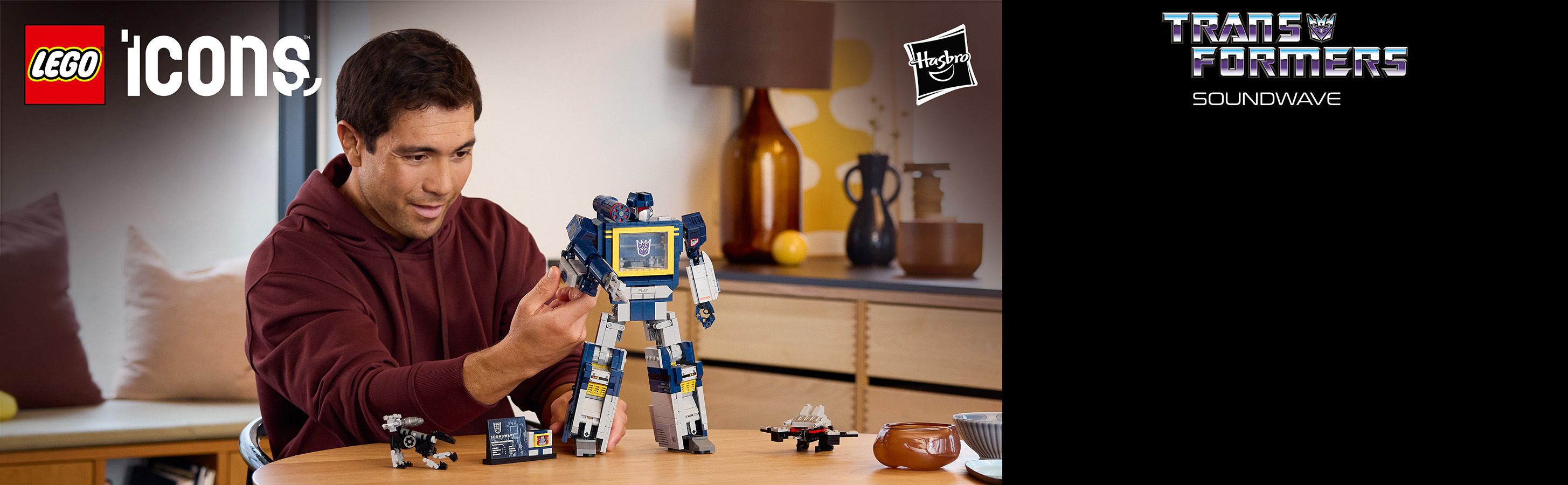 Dekoračný model LEGO® Icons Transformers